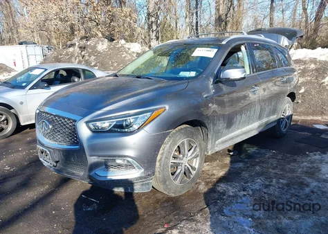 2019 Infiniti Qx60 Luxe z USA, uszkodzony, nr VIN 5N1DL0MM2KC568219